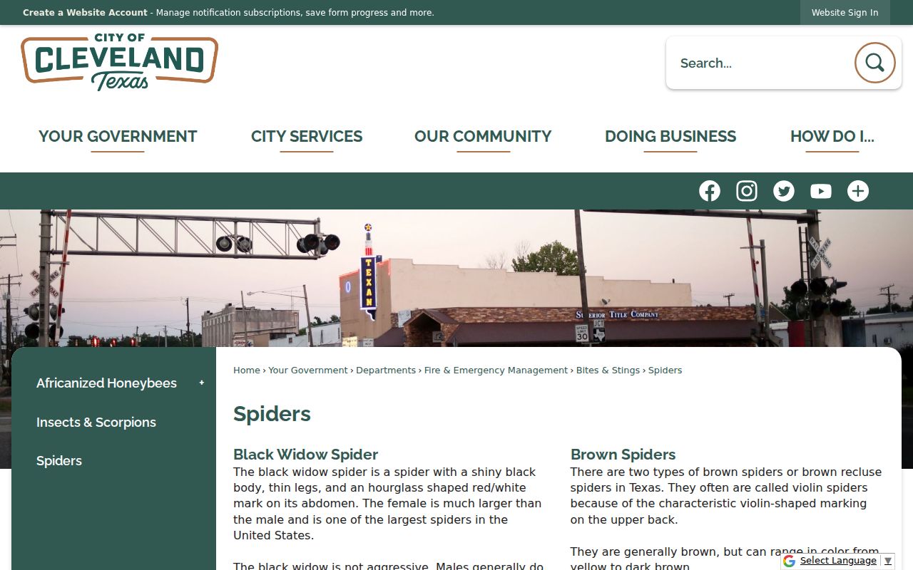 Cleveland, Liberty County criminal records municipal court page